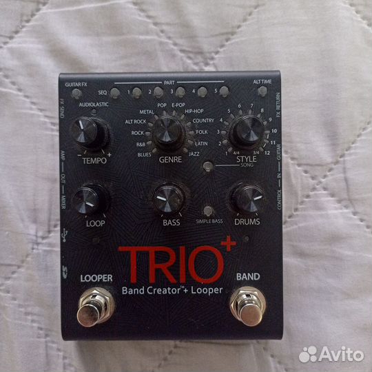 Гитарный процессор trio +