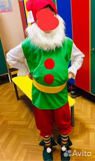 Карнавальный костюм гнома