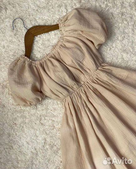 Платье из муслина женское 44 новое