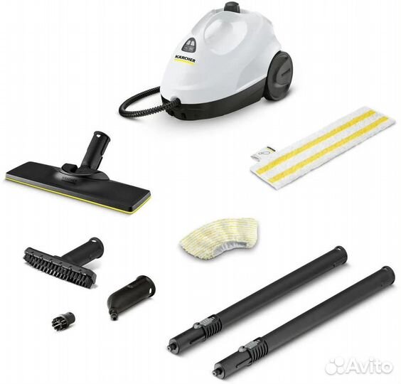 Пароочиститель Karcher SC 2 EasyFix, белый/черный