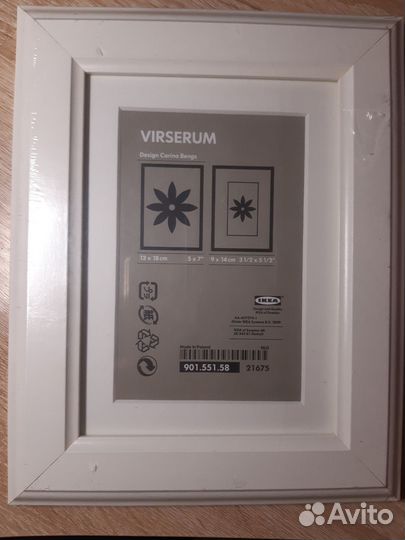 Рамка IKEA virserum от 5х7 до 13х18