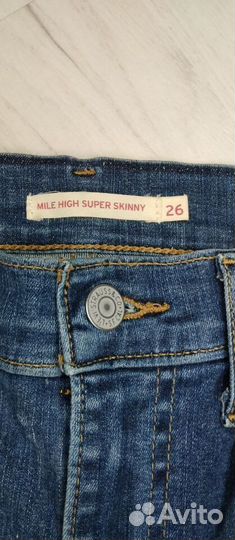 Джинсы Levis Mile High Super Skinny оригинал