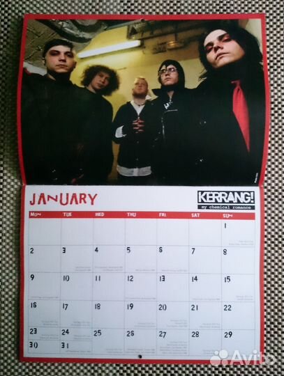 Kerrang Календарь за 2006 год