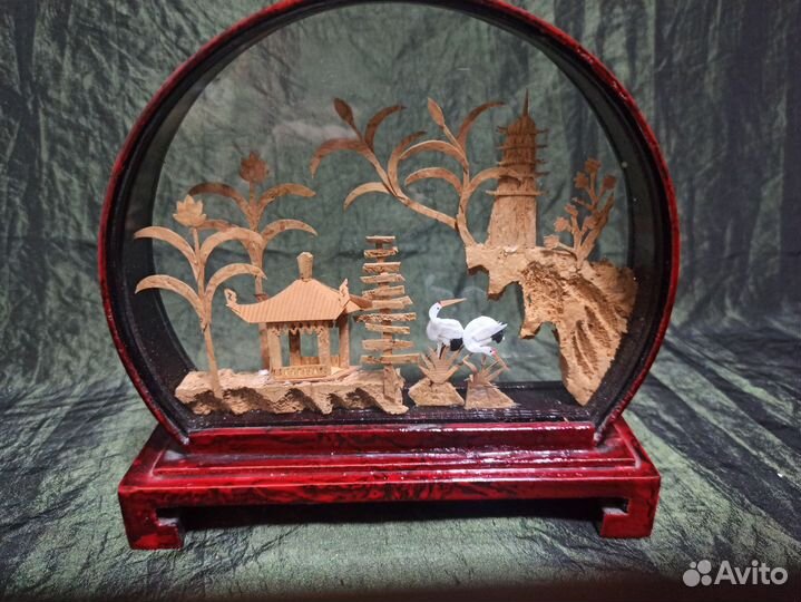 Сувенир. Китай старый. Пробковое дерево