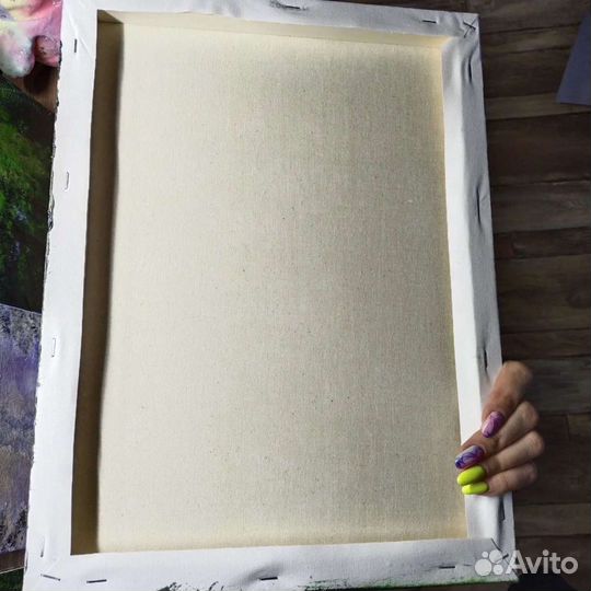 Картина акрилом на холсте