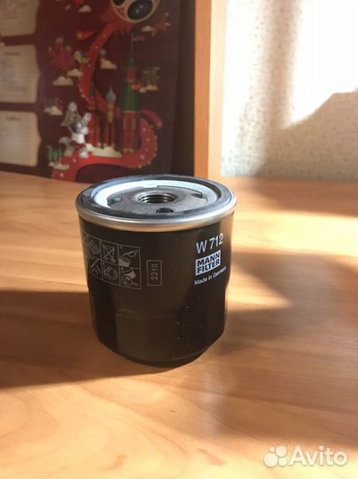 Фильтр масляный mann w 712 95
