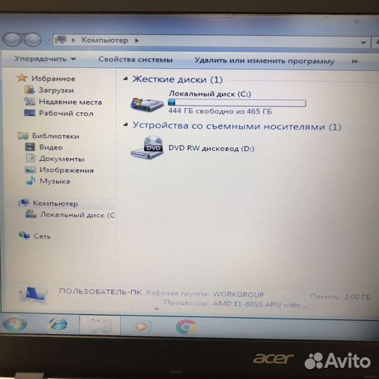 Ноутбук Acer Aspire ES1-521-2343, №277189