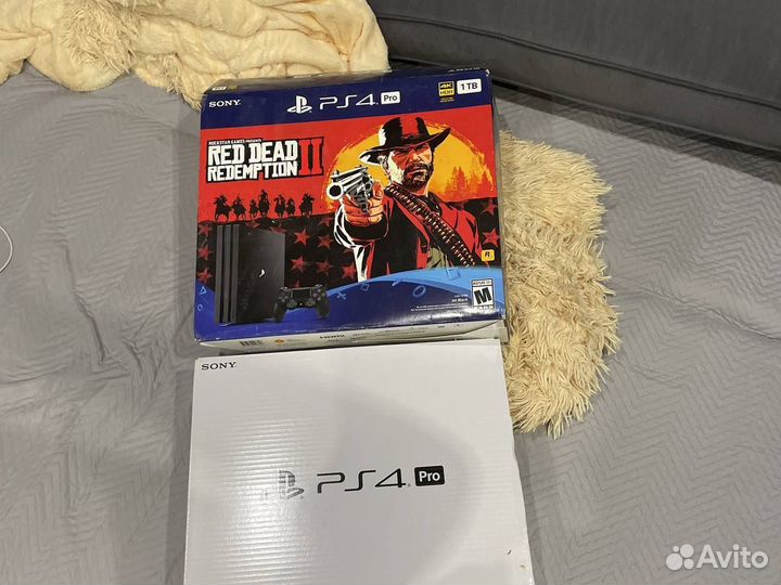 Игровая приставка ps4 pro 1tb