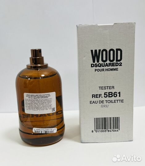 Dsquared2 wood туалетная вода для мужчин