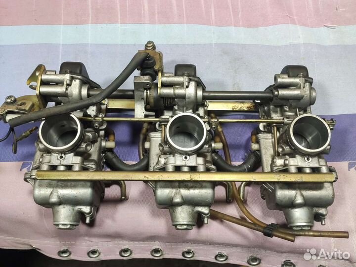 Блок карбюраторов для снегохода Yamaha V- max 700