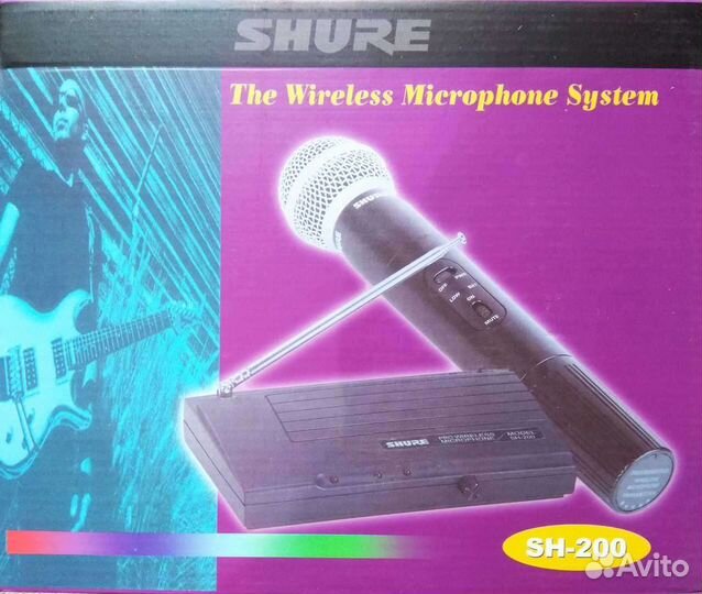 Новый радио микрофон Shure Sh-200