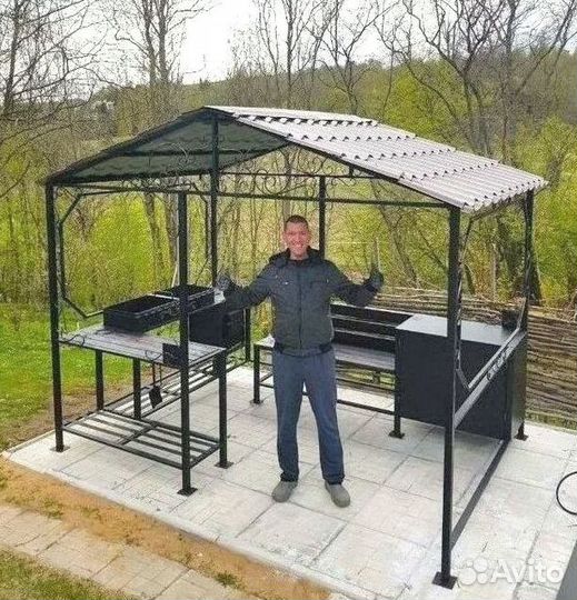 Кованый мангал