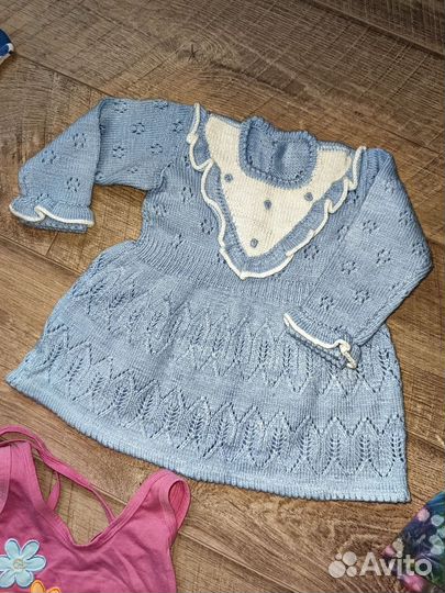 Детские вещи пакетом на девочку 12-18 мес
