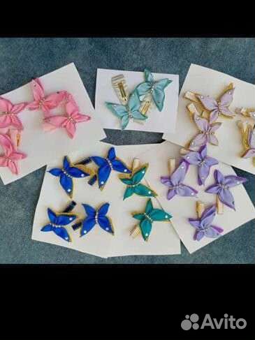 Заколки бабочки