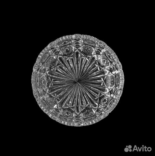 Хрустальные вазы для фруктов времён СССР