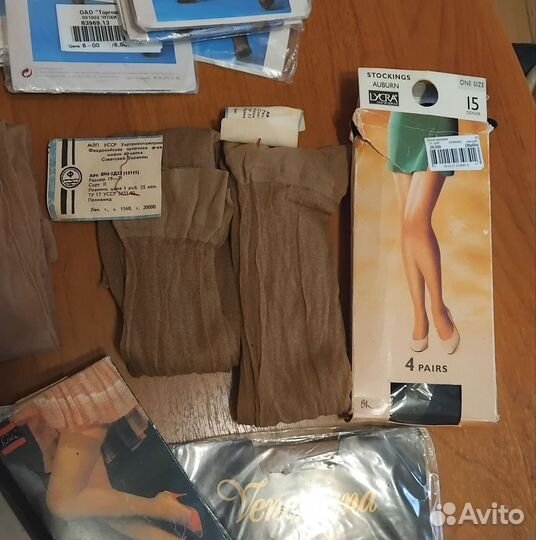 Чулочки женские винтаж из СССР, разные