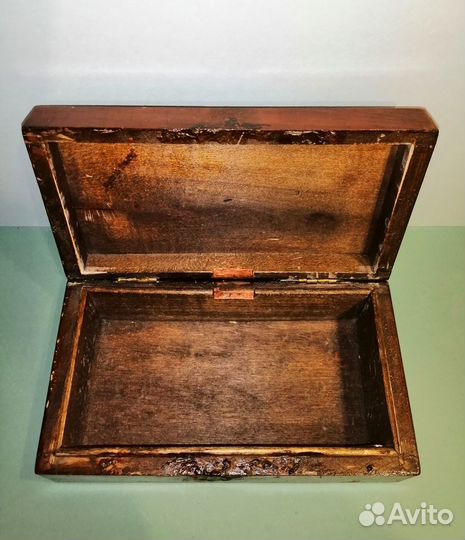 Шкатулка русский стиль Абрамцево 30 е годы