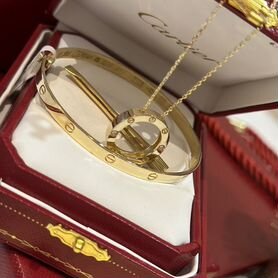 Cartier Love браслет золото 585 пробы 16 размер