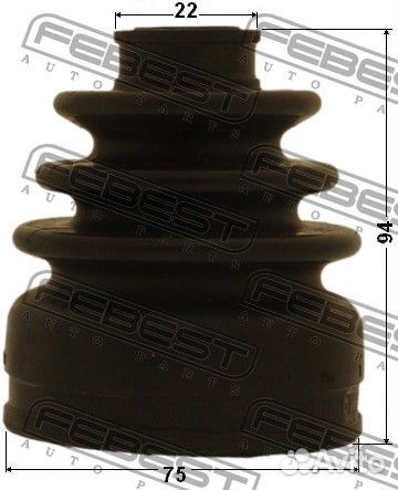 Пыльник шрус внутренний комплект 75x94x22