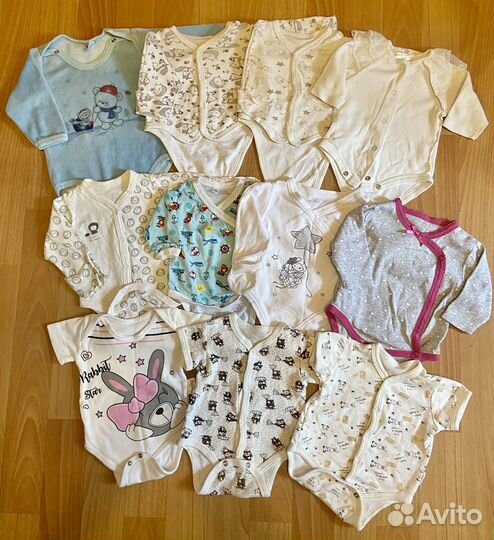 Вещи для новорожденных 50-56 на выбор