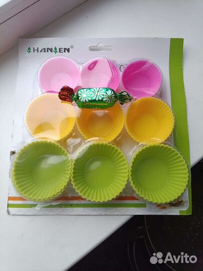 Силиконовые формы для выпечки кексов