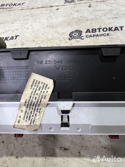 Приборная панель Nissan Primera P11