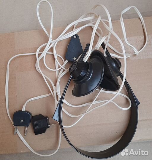 Микрофоны и наушники. Ретро