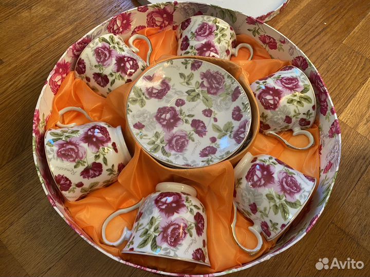 Чайный сервиз Kristal sk-9419 в подарочной коробке