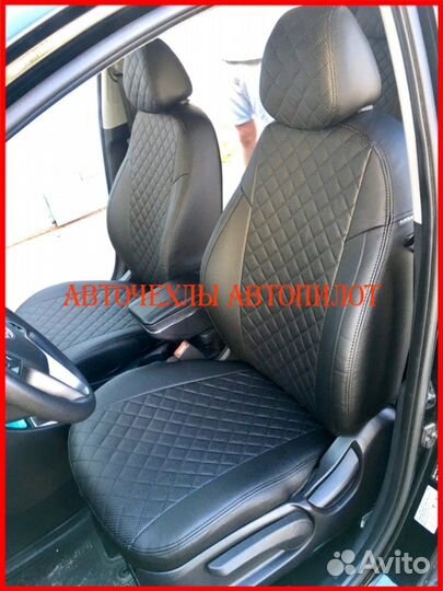 Чехлы Автопилот Hyundai Solaris 1 Sd из экокожи