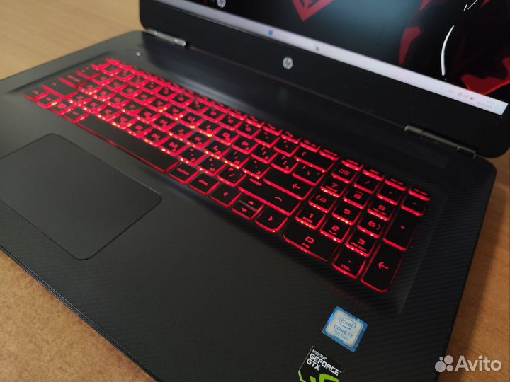 Игровой HP Omen 17 дюймов / i7 / GTX