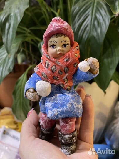 Куколки из ваты (ручная работа)