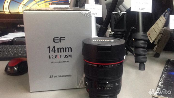 Canon EF14 f/2.8 L II USM, Новый