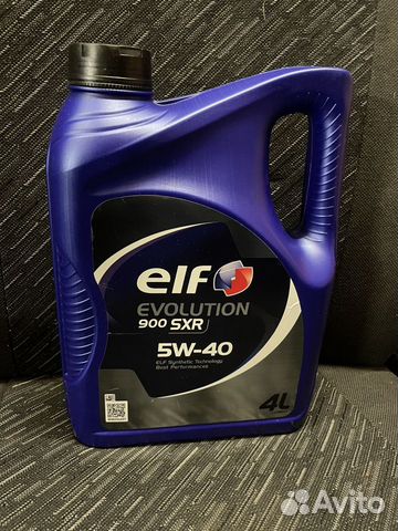 Моторное масло Elf Evolution 900 SXR 5W-40 4L объявление продам