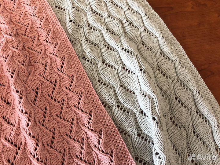 Детские вязаные пледы