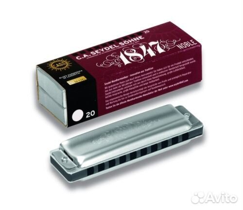 Seydel Sohne 16501B 1847 Noble B Губная гармошка