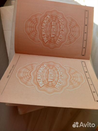 Чистый Профсоюзный билет СССР 1983