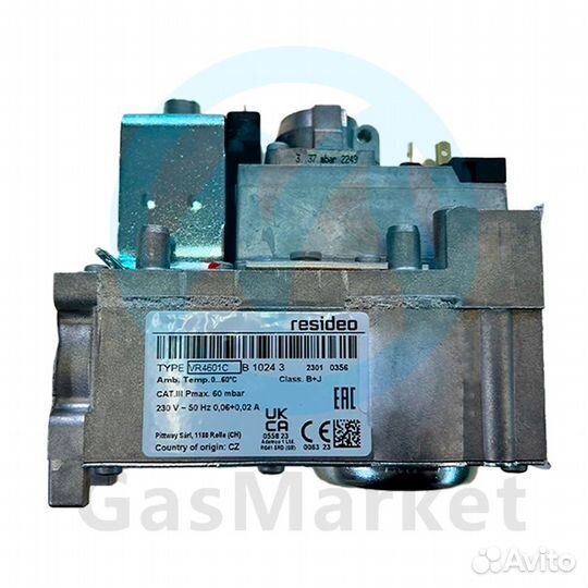 Газовый клапан Honeywell/Resideo VR4601CB 1024 дл