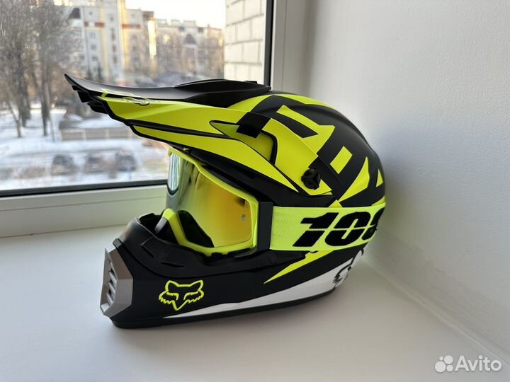 Шлем кроссовый