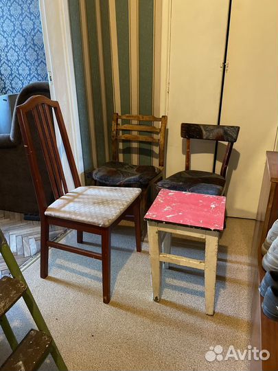 Стулья И табурет