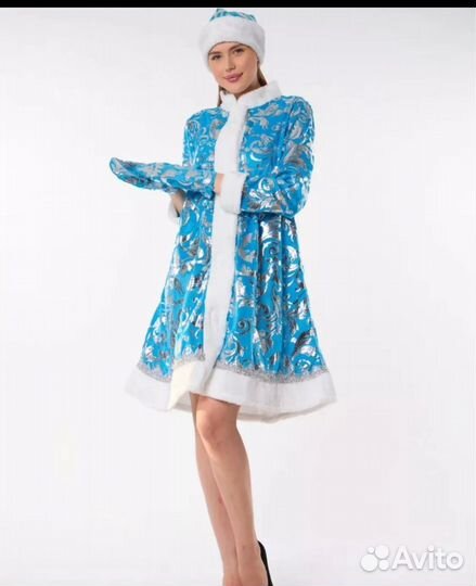 Костюм снегурочки взрослый