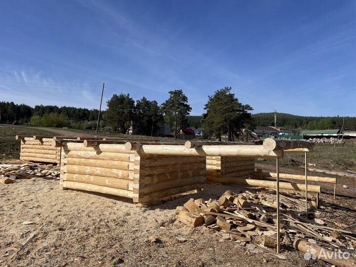 Сруб для бани 3х3