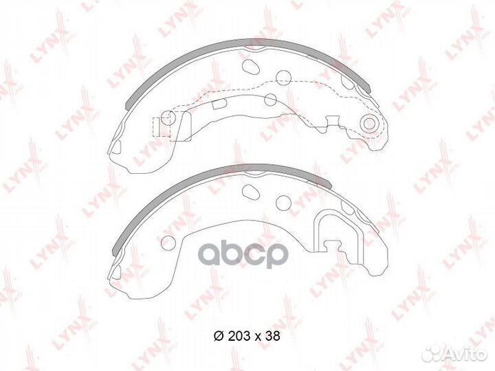 Колодки торм.бар.nissan micra 03/note 06/rena