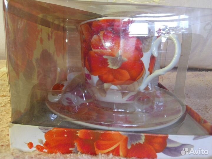 Чайный набор на 1 персону, 4 предмета