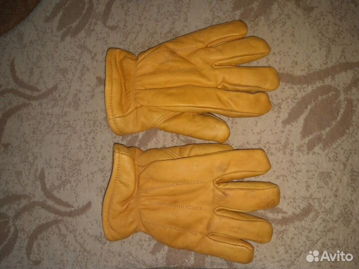 Перчатки кожа