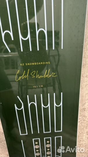 Сноуборд K2 cold shoulder
