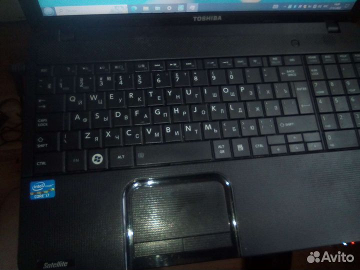 Ноутбук intel core i7, 16 гб, SSD