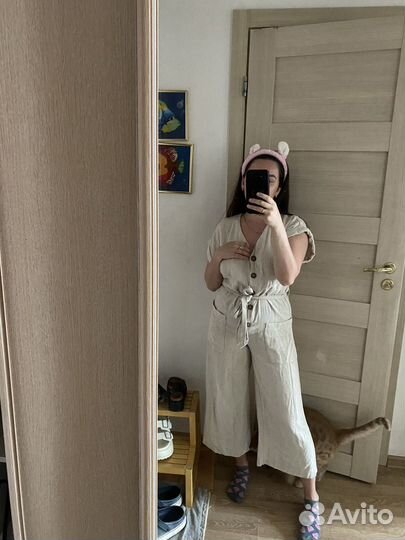 Комбенизон летний костбм лен