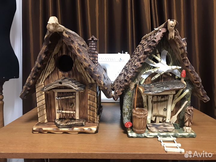 Скворечники, кормушки, деревянные изделия