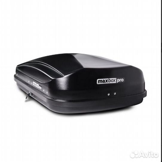 Автобокс на крышу авто MaxBox PRO 430литров черный