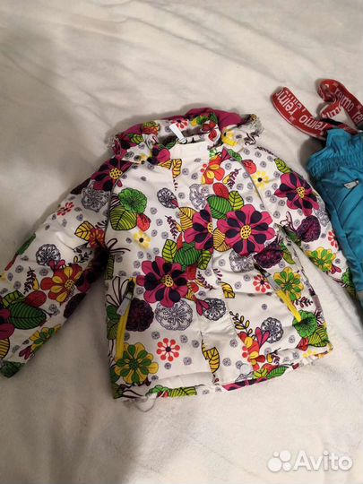 Зимний костюм для девочки